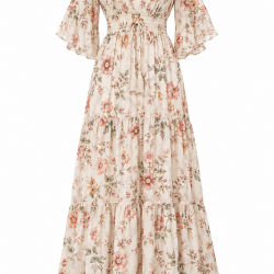 Floral Boho Women's Maxi Dress
