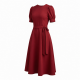 Red Women's Midi Dress