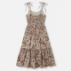 Strappy Floral Paisley Boho Dress