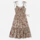 Strappy Floral Paisley Boho Dress