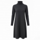 Turtleneck Long Sleeve Casual Winter Women's Dress