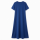 Royal Blue Jersey Women's Maxi Dress