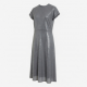 Grey Sequin Silk Dress