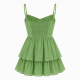 Mini Green Women's Dress