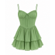 Mini Green Women's Dress
